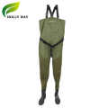 Mens Ejército Green Chest Wader